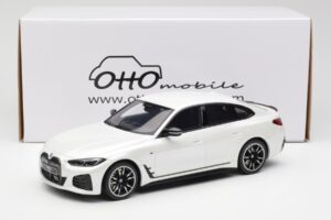 BMW i4 M50 G26 Mineral Valkoinen Metallic Otto 1:18 OT1074 Hartsi — kuva 6 / 6