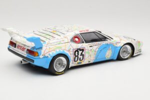 BMW M1 #83 D. Quester / D. Pironi / M. Mignot 24 Hours of Le Mans 1980 Minichamps 1:18 80430137893 Metalli — kuva 3 / 8