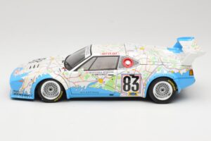 BMW M1 #83 D. Quester / D. Pironi / M. Mignot 24 Hours of Le Mans 1980 Minichamps 1:18 80430137893 Metalli — kuva 4 / 8