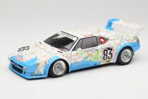 BMW M1 #83 D. Quester / D. Pironi / M. Mignot 24 Hours of Le Mans 1980 Minichamps 1:18 80430137893 Metalli