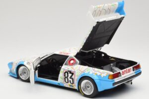 BMW M1 #83 D. Quester / D. Pironi / M. Mignot 24 Hours of Le Mans 1980 Minichamps 1:18 80430137893 Metalli — kuva 5 / 8
