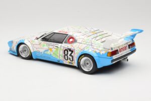 BMW M1 #83 D. Quester / D. Pironi / M. Mignot 24 Hours of Le Mans 1980 Minichamps 1:18 80430137893 Metalli — kuva 7 / 8