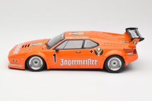 BMW M1 Auto Maass Jagermeister #1 B. König DRT Wunstorf 1982 Minichamps 1:18 155822901 Metalli — kuva 3 / 6