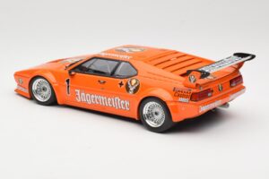 BMW M1 Auto Maass Jagermeister #1 B. König DRT Wunstorf 1982 Minichamps 1:18 155822901 Metalli — kuva 5 / 6