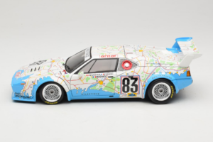 BMW M1 Carte de France #83 D. Pironi / D. Quester 24 Hours of Le Mans 1980 Minichamps 1:18 180802983 Metalli — kuva 4 / 8