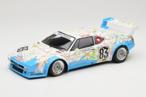 BMW M1 Carte de France #83 D. Pironi / D. Quester 24 Hours of Le Mans 1980 Minichamps 1:18 180802983 Metalli