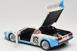 BMW M1 Carte de France #83 D. Pironi / D. Quester 24 Hours of Le Mans 1980 Minichamps 1:18 180802983 Metalli — kuva 5 / 8