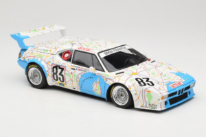 BMW M1 Carte de France #83 D. Pironi / D. Quester 24 Hours of Le Mans 1980 Minichamps 1:18 180802983 Metalli — kuva 6 / 8