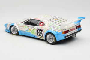 BMW M1 Carte de France #83 D. Pironi / D. Quester 24 Hours of Le Mans 1980 Minichamps 1:18 180802983 Metalli — kuva 7 / 8