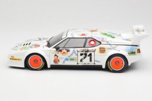 BMW M1 #83 Danner Bayern C. Danner / L. Oberndorfer 24 Hours of Le Mans 1981 Minichamps 1:18 80430306592 Metalli — kuva 4 / 8