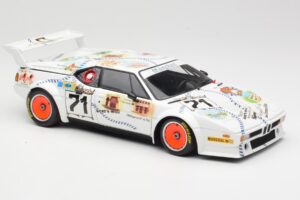 BMW M1 #83 Danner Bayern C. Danner / L. Oberndorfer 24 Hours of Le Mans 1981 Minichamps 1:18 80430306592 Metalli — kuva 6 / 8