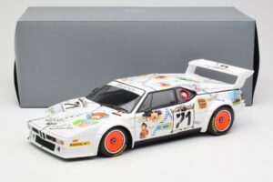 BMW M1 #83 Danner Bayern C. Danner / L. Oberndorfer 24 Hours of Le Mans 1981 Minichamps 1:18 80430306592 Metalli — kuva 8 / 8