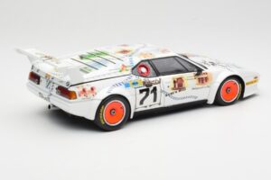 BMW M1 #83 Danner Bayern C. Danner / L. Oberndorfer 24 Hours of Le Mans 1981 Minichamps 1:18 80430306592 Metalli — kuva 3 / 8