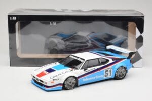 BMW M1 E26 #51 F. Sytner Toleman Group Motorsport BMW M1 Procar Series 1979 Minichamps 1:18 155792951 Metalli — kuva 6 / 6