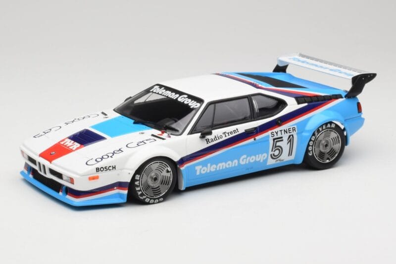 BMW M1 E26 #51 F. Sytner Toleman Group Motorsport BMW M1 Procar Series 1979 Minichamps 1:18 155792951 Metalli