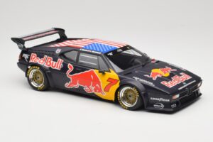BMW M1 Group B Team Red Bull #7 D. Quester / A. Riccitelli Class Winners HSR Daytona Classic 2017 Minichamps 1:18 155172907 M — kuva 4 / 6