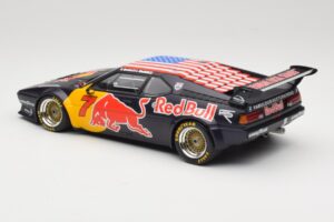 BMW M1 Group B Team Red Bull #7 D. Quester / A. Riccitelli Class Winners HSR Daytona Classic 2017 Minichamps 1:18 155172907 M — kuva 5 / 6