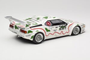 BMW M1 Procar #201 BMW Motorsport H. Stuck / N. Piquet 1000km Nürburgring 1980 Minichamps 1:18 180802901 Metalli — kuva 3 / 8