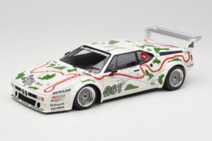 BMW M1 Procar #201 BMW Motorsport H. Stuck / N. Piquet 1000km Nürburgring 1980 Minichamps 1:18 180802901 Metalli