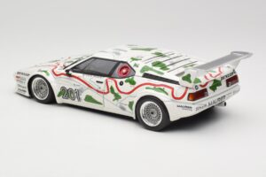 BMW M1 Procar #201 BMW Motorsport H. Stuck / N. Piquet 1000km Nürburgring 1980 Minichamps 1:18 180802901 Metalli — kuva 7 / 8