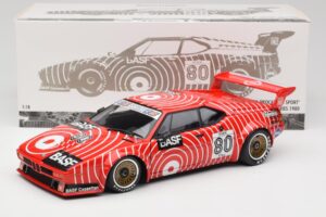 BMW M1 Procar #80 GS Sport H-J. Stuck Procar Series 1980 Minichamps 1:18 180802988 Metalli — kuva 8 / 8