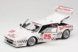 BMW M1 #25 Red Lobster D. Cowart / K. Miller LA Times GP Riverside 1981 Minichamps 1:18 180812925 Metalli — kuva 2 / 8