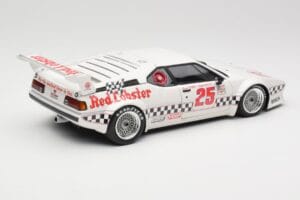 BMW M1 #25 Red Lobster D. Cowart / K. Miller LA Times GP Riverside 1981 Minichamps 1:18 180812925 Metalli — kuva 3 / 8