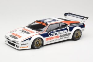 BMW M1 Schnitzer #2 H-J. Stuck Winner Deutsche Automobil Rennsport Trophy Zolder 1982 Minichamps 1:18 155822902 Metalli