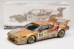 BMW M1 #90 Warsteiner C. Pallavicini / L. von Bayern 24 Hours of Le Mans 1983 Minichamps 1:18 180832990 Metalli — kuva 8 / 8