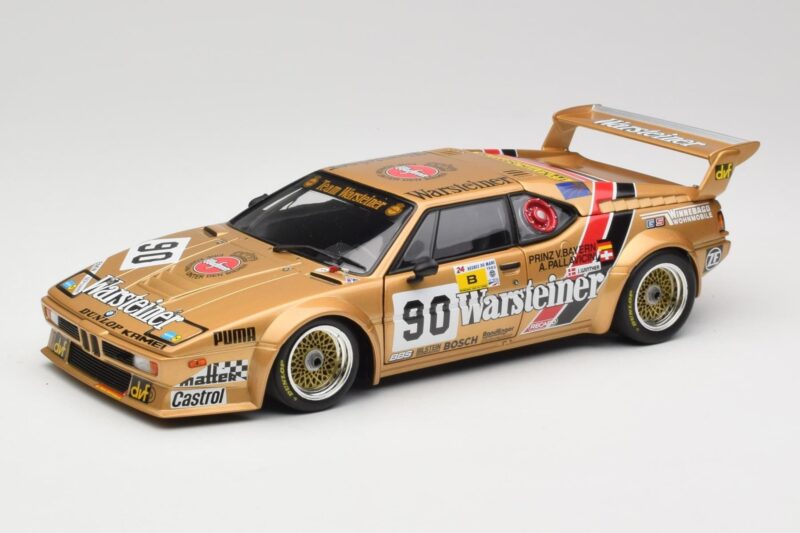 BMW M1 #90 Warsteiner C. Pallavicini / L. von Bayern 24 Hours of Le Mans 1983 Minichamps 1:18 180832990 Metalli