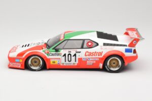 BMW M1 Winther Racing K. Winther / D. Mercer 24 Hours of Le Mans 1984 Minichamps 1:18 155842901 Metalli — kuva 3 / 6