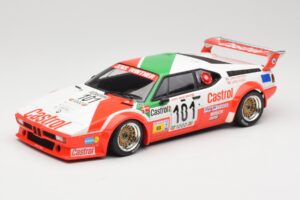 BMW M1 Winther Racing K. Winther / D. Mercer 24 Hours of Le Mans 1984 Minichamps 1:18 155842901 Metalli