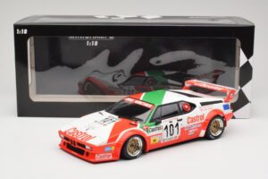 BMW M1 Winther Racing K. Winther / D. Mercer 24 Hours of Le Mans 1984 Minichamps 1:18 155842901 Metalli — kuva 6 / 6