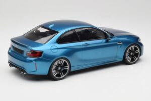 BMW M2 F87 Blue Metallic Minichamps 1:18 155026101 Metalli — kuva 2 / 6
