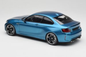 BMW M2 F87 Blue Metallic Minichamps 1:18 155026101 Metalli — kuva 5 / 6