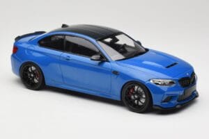 BMW M2 CS F87 Sininen Metallic Mustilla Vanteilla Minichamps 1:18 155021022 Metalli — kuva 3 / 6