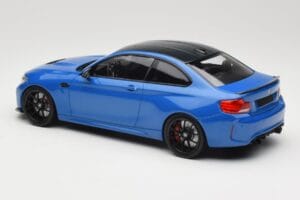 BMW M2 CS F87 Sininen Metallic Mustilla Vanteilla Minichamps 1:18 155021022 Metalli — kuva 4 / 6