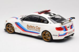 BMW M2 F87 Safety Car MotoGP 2016 Minichamps 1:18 155026105 Metalli — kuva 5 / 6