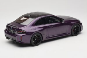 BMW M2 G87 Twilight Purple GT Spirit 1:18 GT946 Hartsi — kuva 2 / 6
