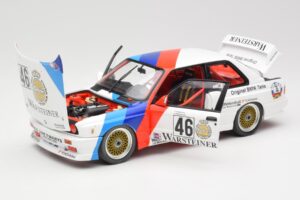 BMW M3 E30 #46 R. Ravaglia / E. Pirro WTCC Calder Park 1987 Minichamps 1:18 180872046-O Metalli — kuva 2 / 8