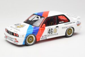 BMW M3 E30 #46 R. Ravaglia / E. Pirro WTCC Calder Park 1987 Minichamps 1:18 180872046-O Metalli