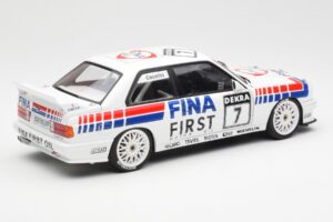 BMW M3 E30 #7 Fina J. Cecotto DTM 1992 AUTOart 1:18 89246 Metalli — kuva 2 / 7