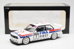BMW M3 E30 #7 Fina J. Cecotto DTM 1992 AUTOart 1:18 89246 Metalli — kuva 7 / 7