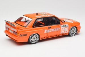 BMW M3 E30 #20 Jagermeister W. Gardner DTM 1992 Minichamps 1:18 180922020-O Metalli — kuva 3 / 8