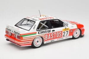 BMW M3 E30 #27 Bigazzi Team S. Soper / A. Hahne 4th Place 24 Hours of Spa 1990 Minichamps 1:18 155902027 Metalli — kuva 2 / 6
