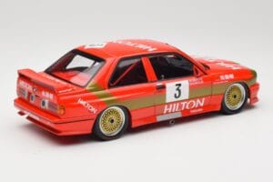 BMW M3 E30 #3 R. Ravaglia Winner Guia Race Macau 1987 Minichamps 1:18 155872003 Metalli — kuva 3 / 6