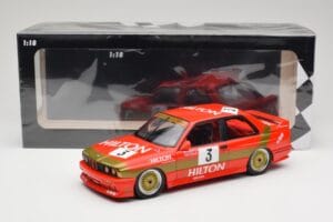 BMW M3 E30 #3 R. Ravaglia Winner Guia Race Macau 1987 Minichamps 1:18 155872003 Metalli — kuva 6 / 6