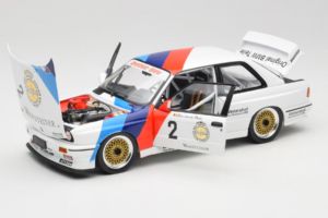 BMW M3 E30 Warsteiner #2 E. van de Poele DTM Champion 1987 Minichamps 1:18 80430396026-O1 Metalli — kuva 2 / 9