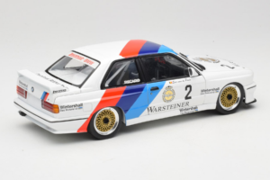 BMW M3 E30 Warsteiner #2 E. van de Poele DTM Champion 1987 Minichamps 1:18 80430396026-O1 Metalli — kuva 3 / 9