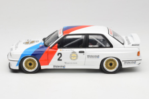 BMW M3 E30 Warsteiner #2 E. van de Poele DTM Champion 1987 Minichamps 1:18 80430396026-O1 Metalli — kuva 4 / 9
